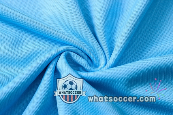 Training Polo Set Olympique de Marseille + Pants Blue White 2020-2021