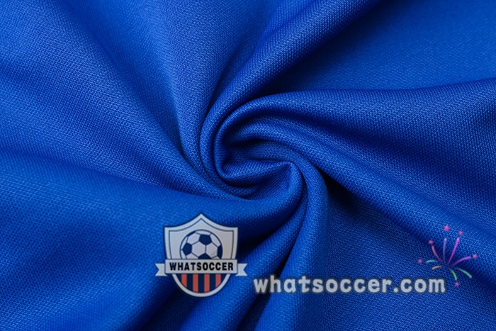 Training Polo Set FC Barcelona + Pants Blue 2020-2021