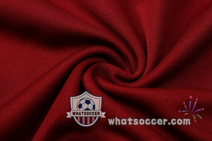 Training Polo Set AS Roma + Pants Dark Red 2020-2021