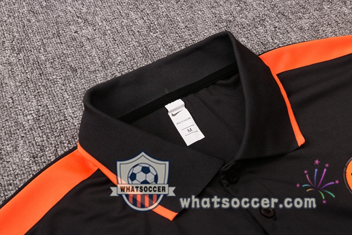 Training Polo Set FC Chelsea + Pants Orange 2020-2021