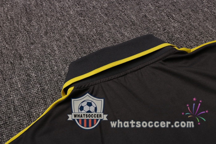 Training Polo Set Inter Milan + Pants Yellow 2020-2021