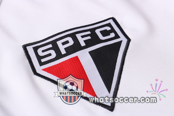 Training Polo Set Sao Paulo FC + Pants White 2020-2021