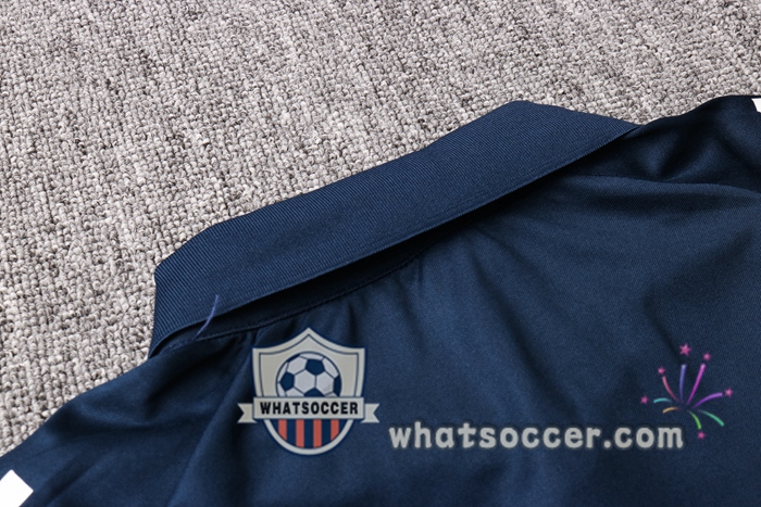 Training Polo Set Cruzeiro EC + Pants Blue Royal 2020-2021