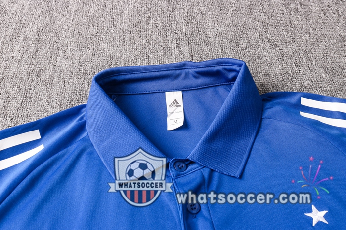 Training Polo Set Cruzeiro EC + Pants Blue 2020-2021