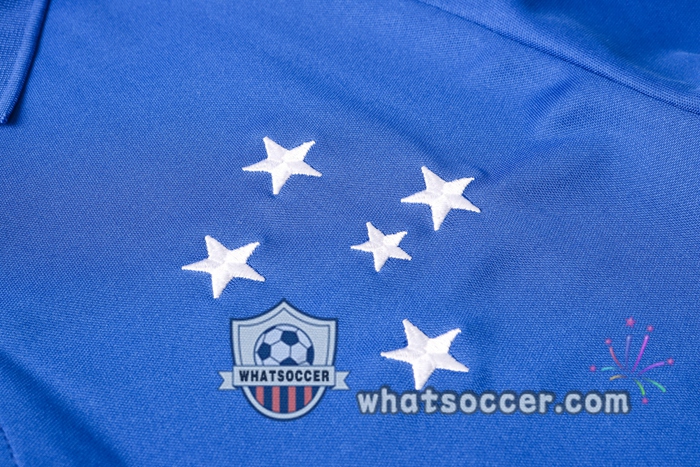 Training Polo Set Cruzeiro EC + Pants Blue 2020-2021