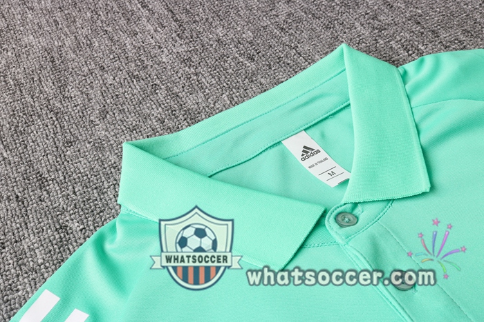 Training Polo Set Flamengo + Pants Green 2020-2021
