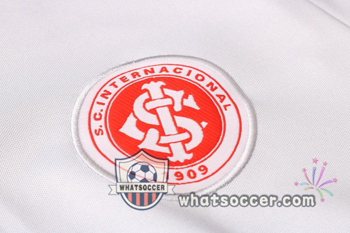 Training Polo Set SC Internacional + Pants Light Gray 2020-2021