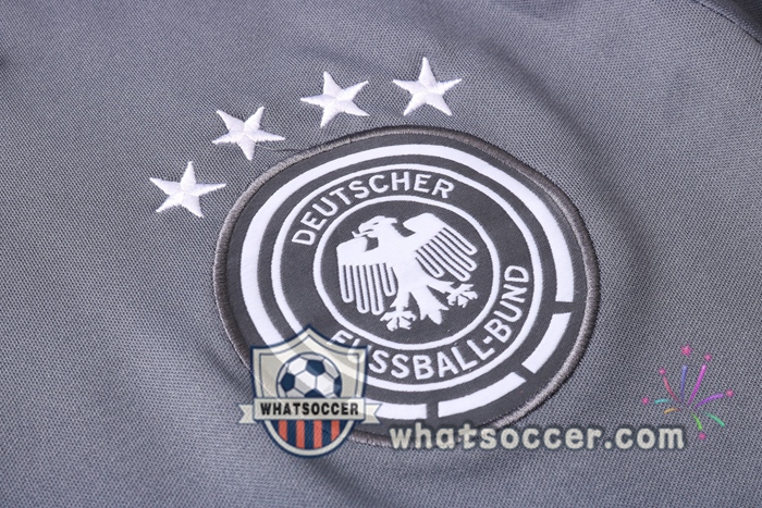 Training Polo Set Germany + Pants Dark Gray 2020-2021