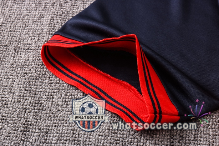 Training Polo Set France + Pants Red 2020-2021