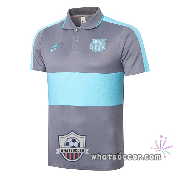 Training Polo FC Barcelona Gray 2020-2021