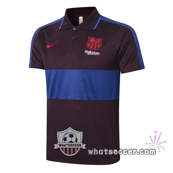 Training Polo FC Barcelona Marron 2020-2021