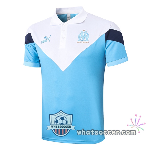 Training Polo Olympique de Marseille Blue White 2020-2021