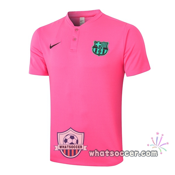 Training Polo FC Barcelona Rose 2020-2021
