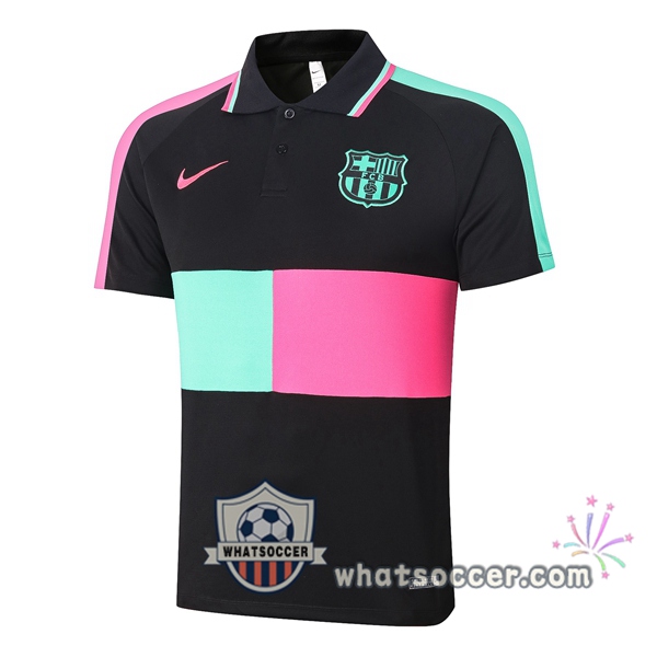 Training Polo FC Barcelona Black Rose Green 2020-2021