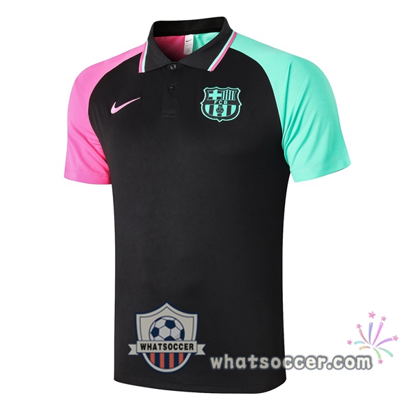 Training Polo FC Barcelona Black Rose Green 2020-2021