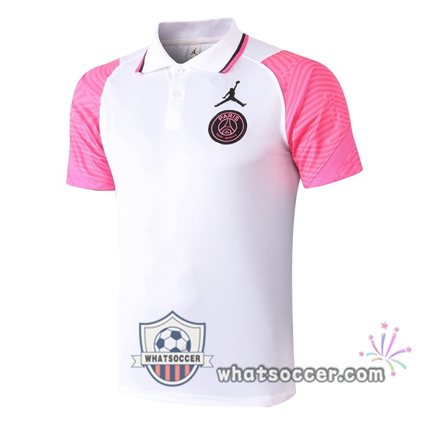 Training Polo JORDAN Paris PSG White Rose 2020-2021