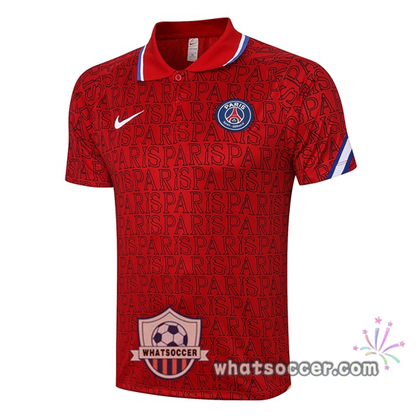 Training Polo Paris PSG Red 2020-2021