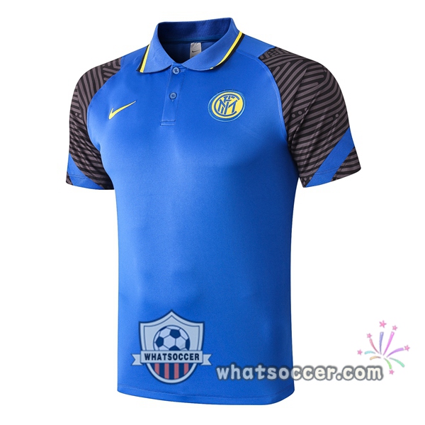 Training Polo Inter Milan Blue Gray 2020-2021