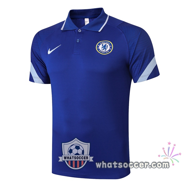 Training Polo FC Chelsea Blue 2020-2021