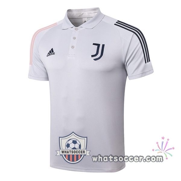 Training Polo Juventus Light Gray 2020-2021