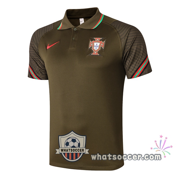 Training Polo Portugal Marron 2020-2021