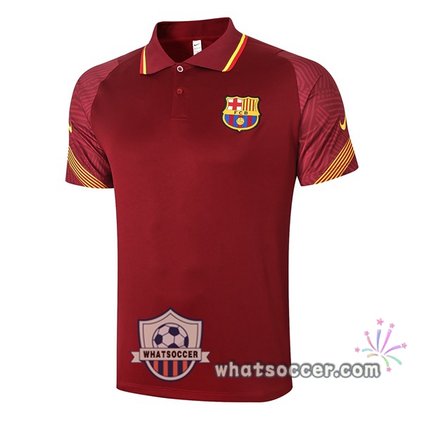Training Polo FC Barcelona Red 2020-2021