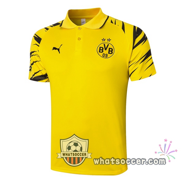 Training Polo Dortmund BVB Yellow Black 2020-2021