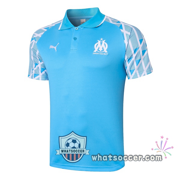 Training Polo Olympique de Marseille Blue White 2020-2021