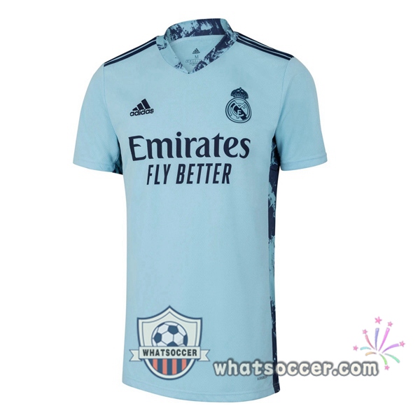Real Madrid Goalkeeper Soccer Jerseys Blue 2020-2021