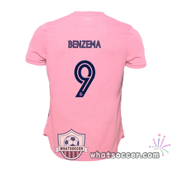 Real Madrid (Benzema 9) Away Soccer Jerseys 2020-2021
