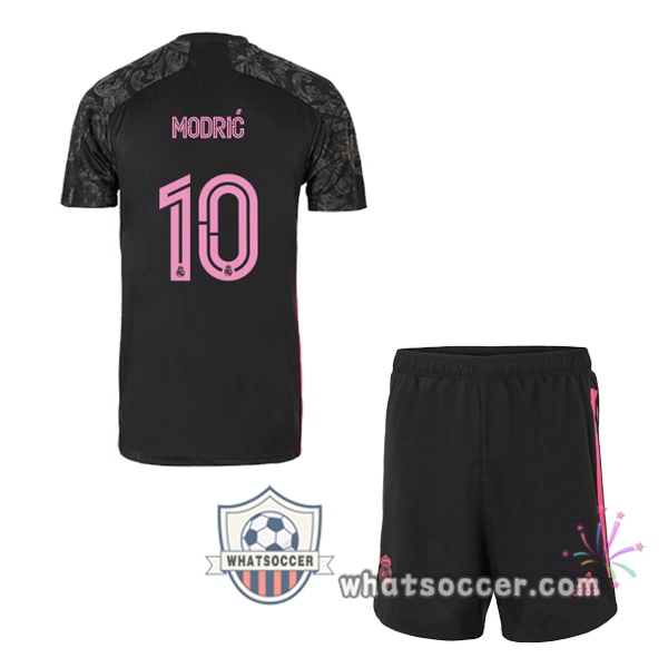 Real Madrid (Modric 10) Kids Third Soccer Jerseys 2020-2021