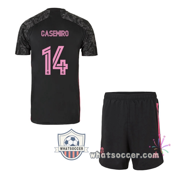 Real Madrid (Casemiro 14) Kids Third Soccer Jerseys 2020-2021