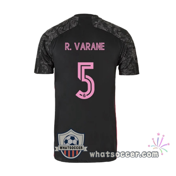 Real Madrid (R. Varane 5) Third Soccer Jerseys 2020-2021