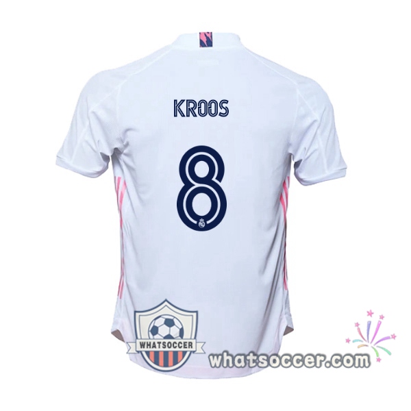 Real Madrid (Kroos 8) Home Soccer Jerseys 2020-2021