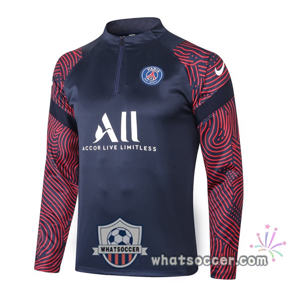 Paris PSG ALL Blue Royal Soccer Sweater 2020-2021