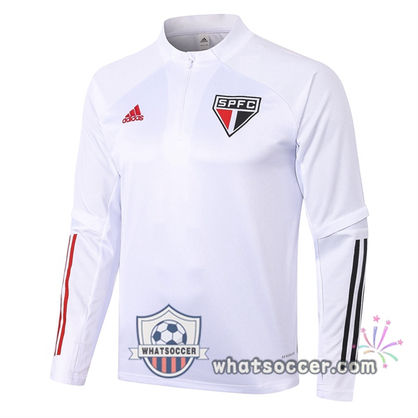 Sao Paulo FC White Soccer Sweater 2020-2021