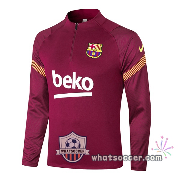 FC Barcelona Red Soccer Sweater 2020-2021
