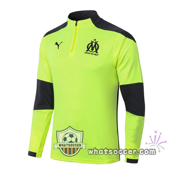 Olympique de Marseille Green Soccer Sweater 2020-2021