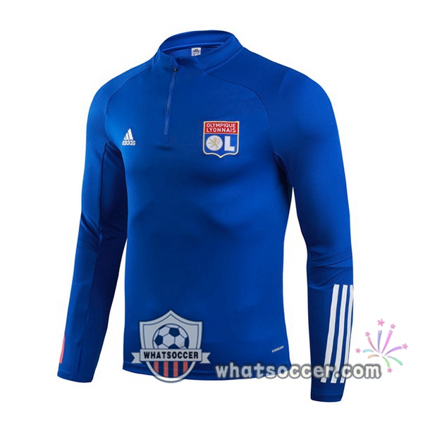 Olympique Lyonnais Blue Soccer Sweater 2020-2021
