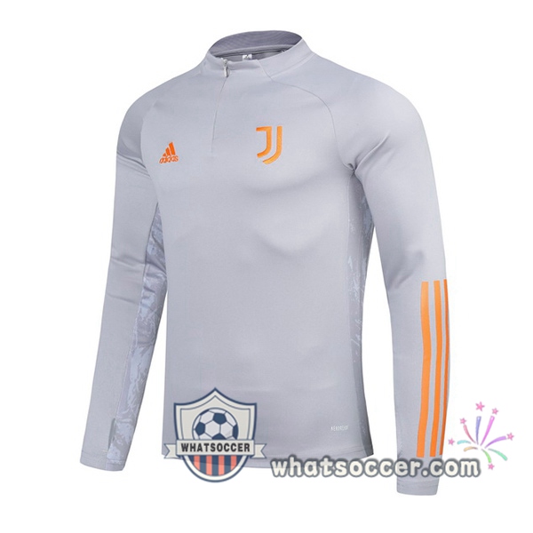 Juventus Gray Soccer Sweater 2020-2021