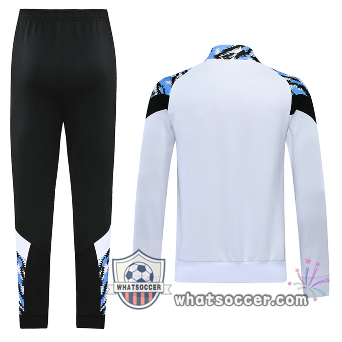 Manchester City White Training Jacket 2020-2021