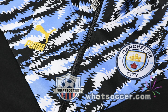 Manchester City Black Training Jacket 2020-2021