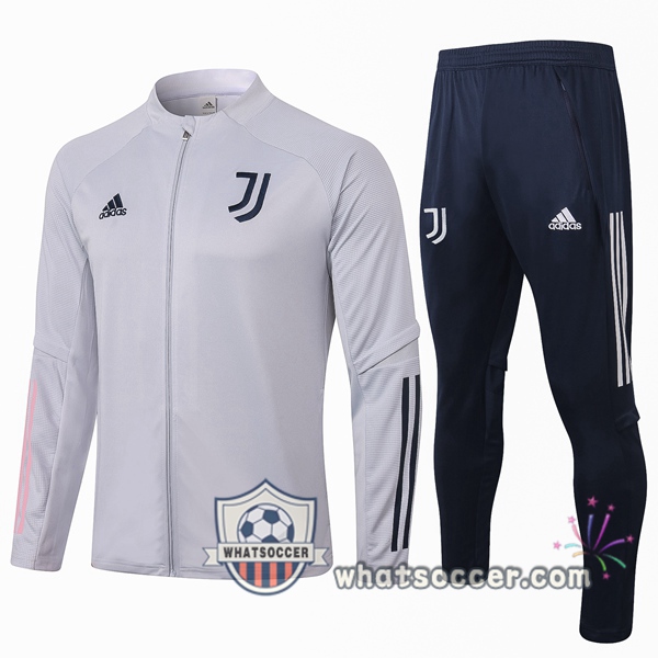 Juventus Light Gray Training Jacket 2020-2021