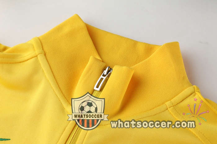 Brazil Yellow Training Jacket 2020-2021