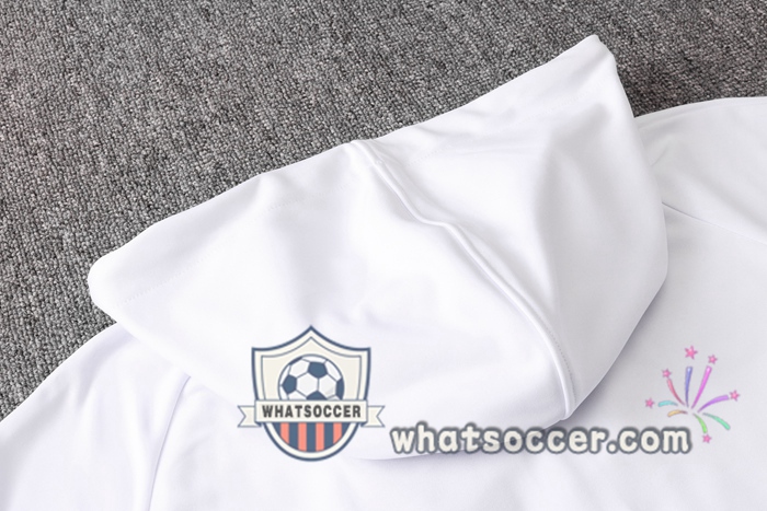Pairis PSG Jordan White Hooded Jacket 2020-2021