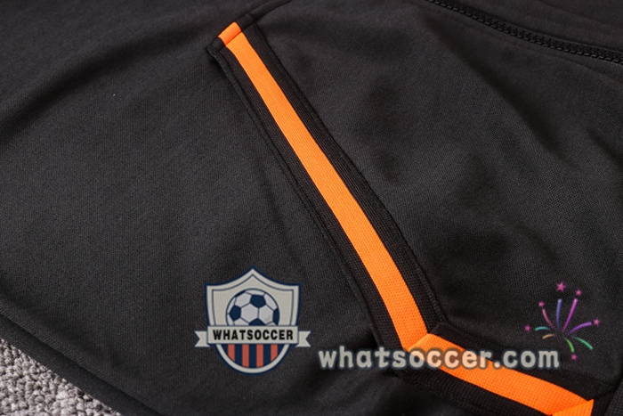 Pairis PSG Jordan Black Hooded Jacket 2020-2021