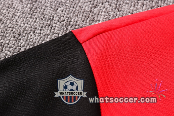 Pairis PSG Jordan Red Black Hooded Jacket 2020-2021