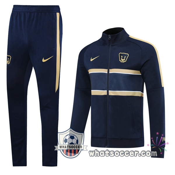 Pumas UNAM Blue Royal Training Jacket 2020-2021