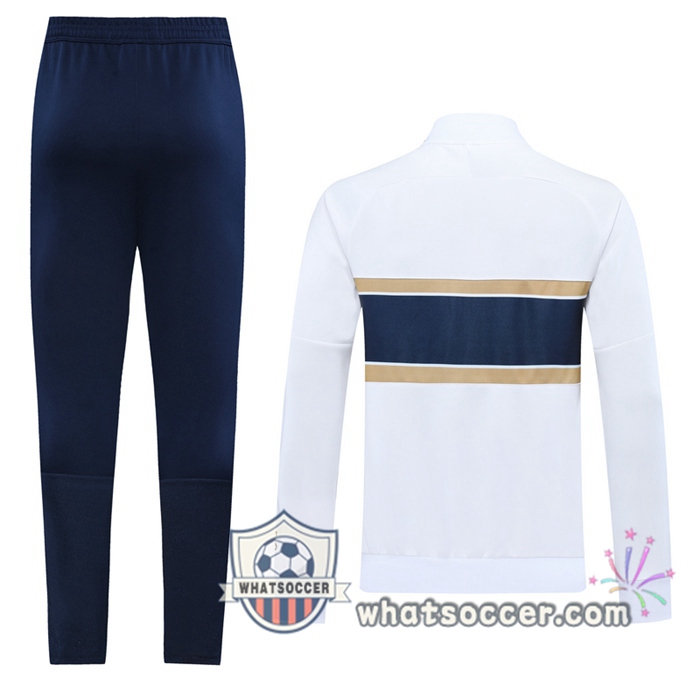 Pumas UNAM White Training Jacket 2020-2021
