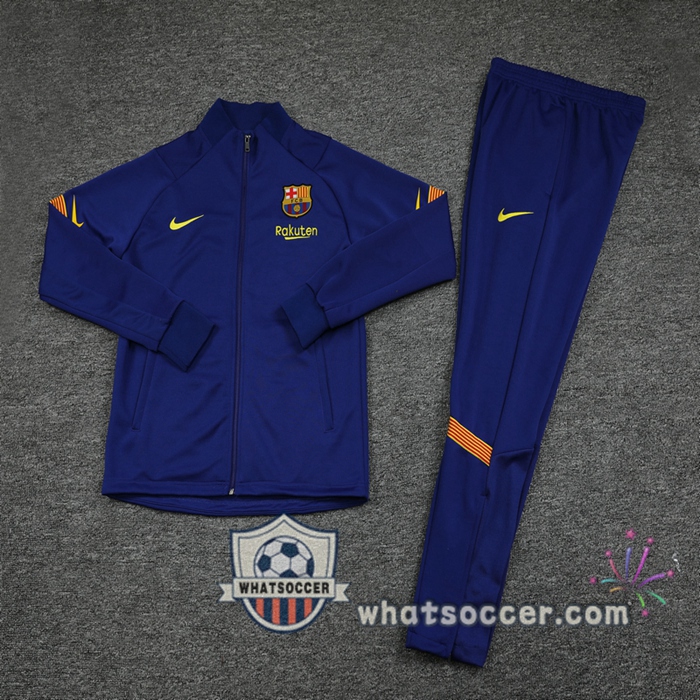 FC Barcelona Blue Training Jacket 2020-2021